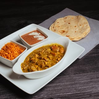 Chile Verde Rice-Beans